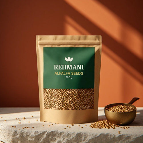 Rehmani Alfalfa Seeds – 200 g kraft pouch