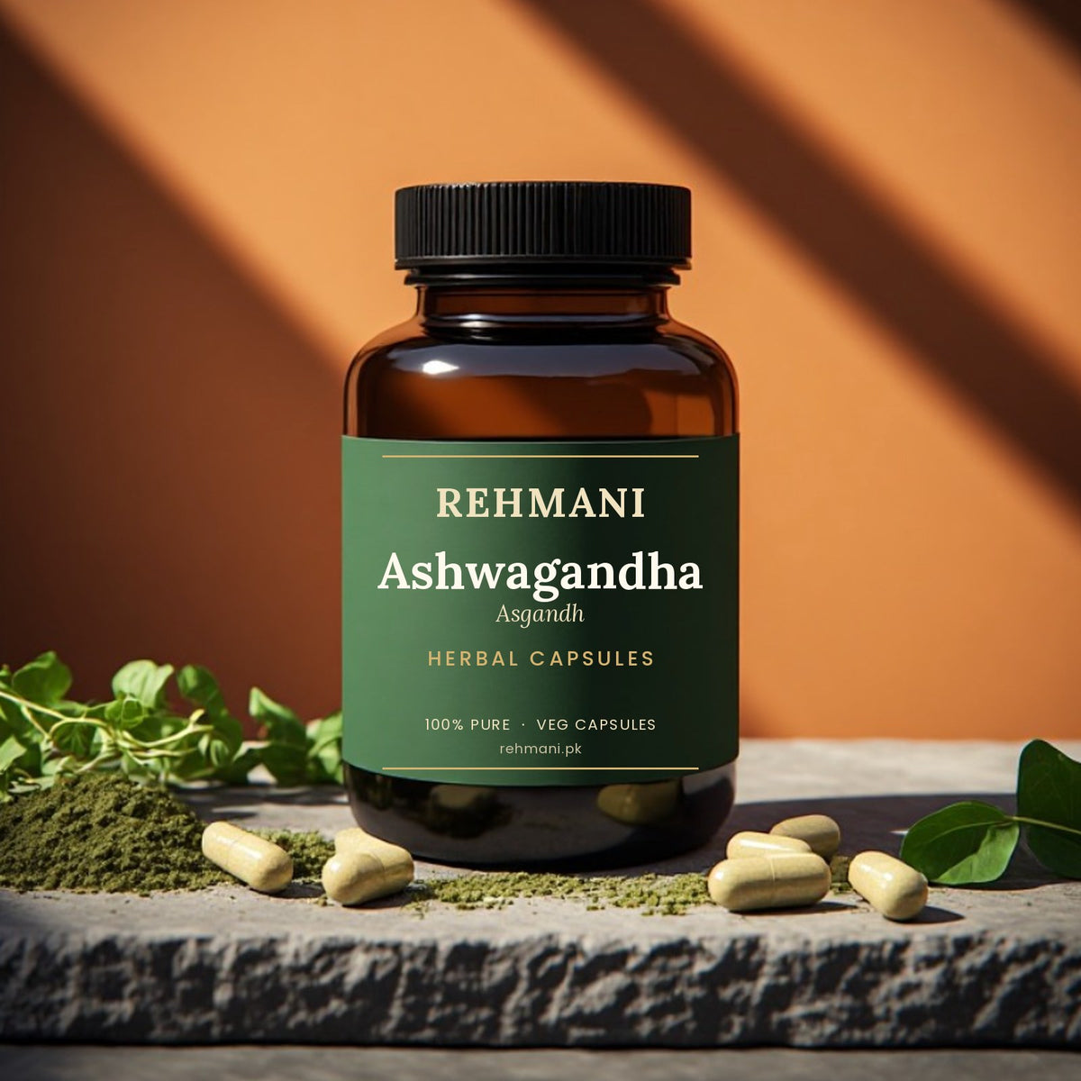 Rehmani Ashwagandha herbal capsules