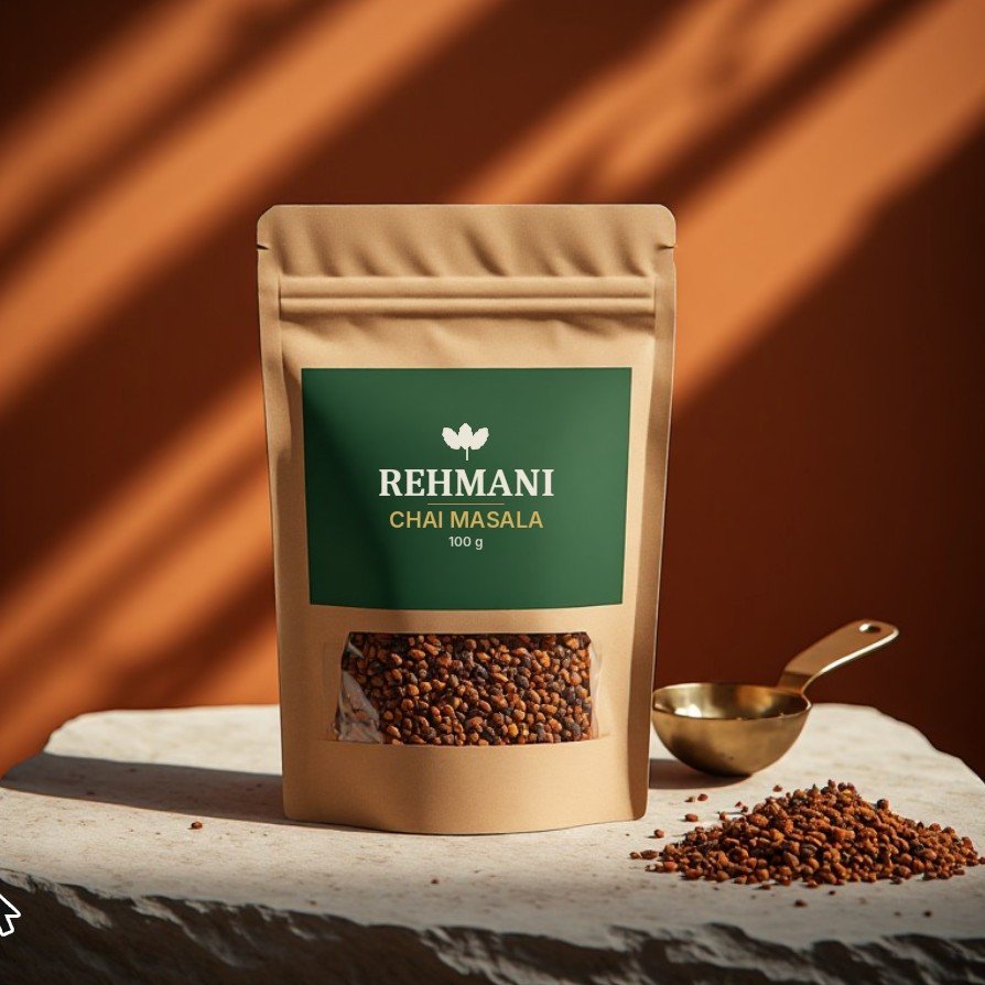 Rehmani Chai Masala – 100 g kraft pouch