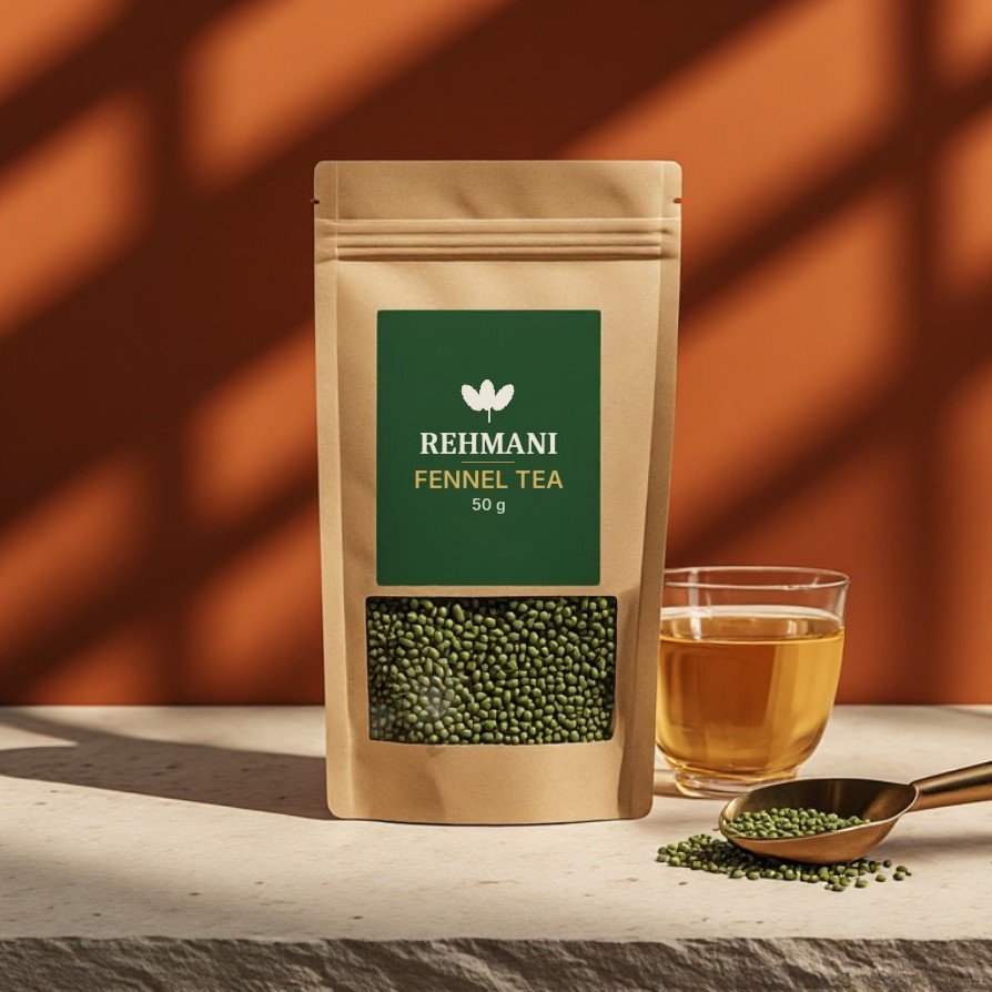 Rehmani Fennel Tea – 50 g kraft pouch