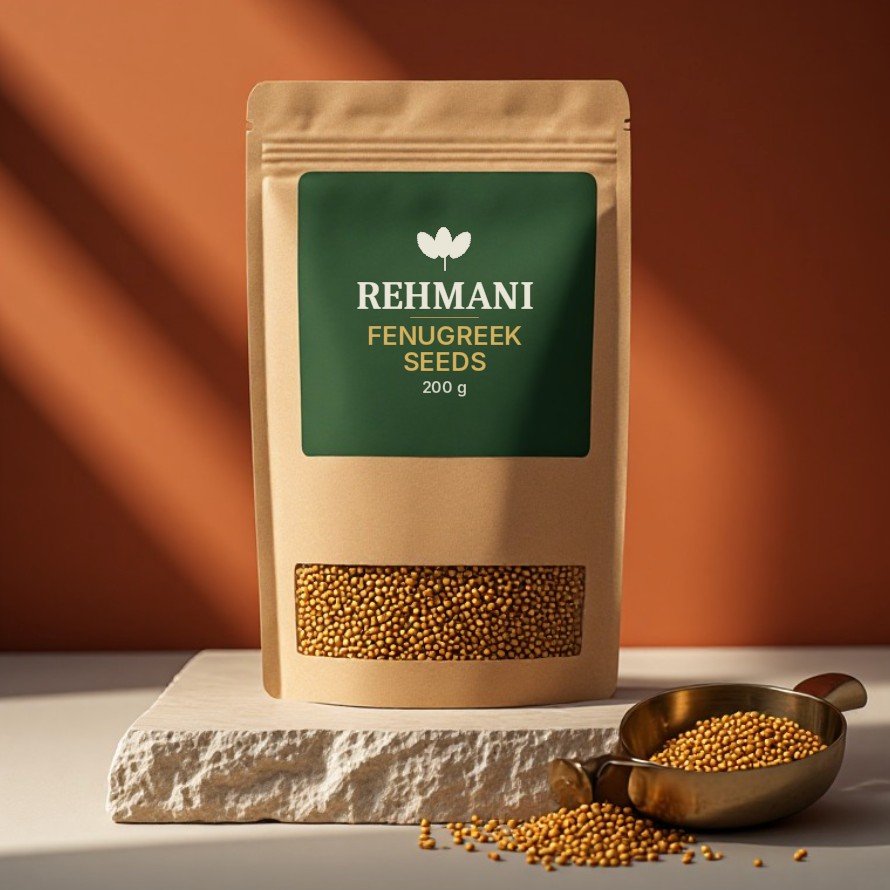 Rehmani Fenugreek Seeds – 200 g kraft pouch