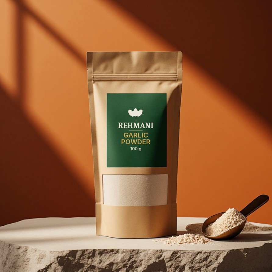 Rehmani Garlic Powder – 100 g kraft pouch