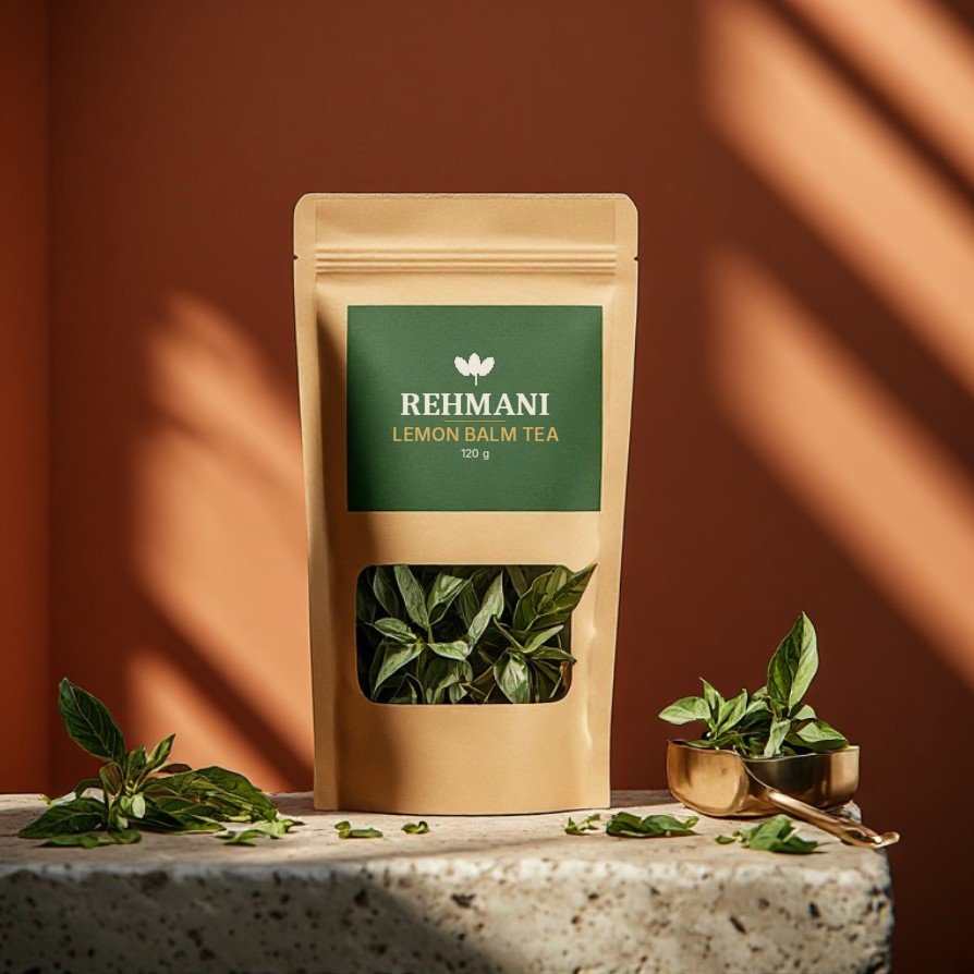 Rehmani Lemon Balm Tea – 120 g kraft pouch