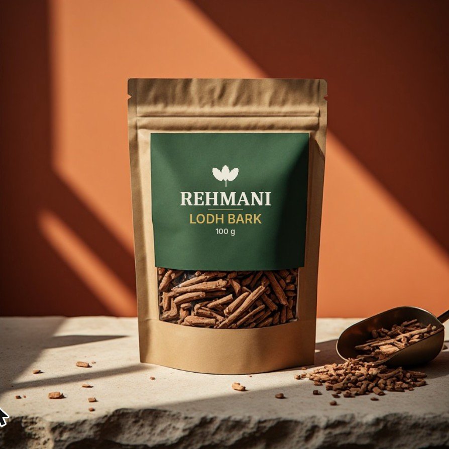 Rehmani Lodh Bark – 100 g kraft pouch
