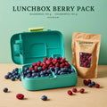 Rehmani Lunchbox Berry Pack: dried blueberries and cranberries in a kids' lunchbox