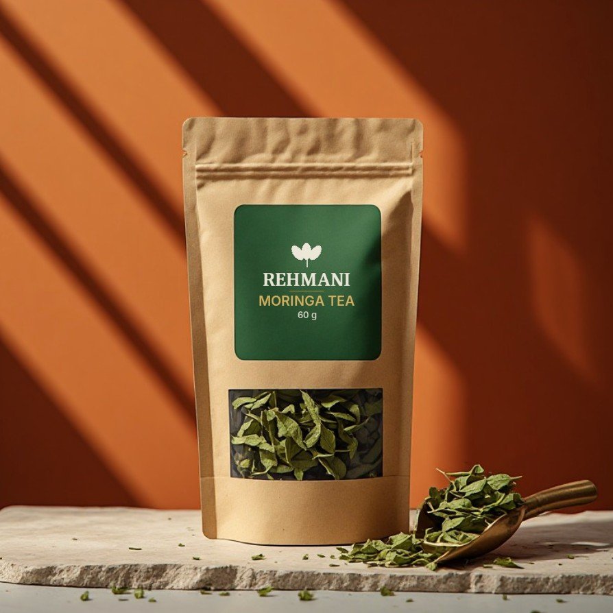 Rehmani Moringa Tea – 60 g kraft pouch