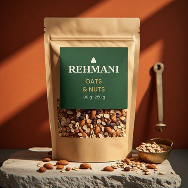 Rehmani Oats & Nuts kraft pouch