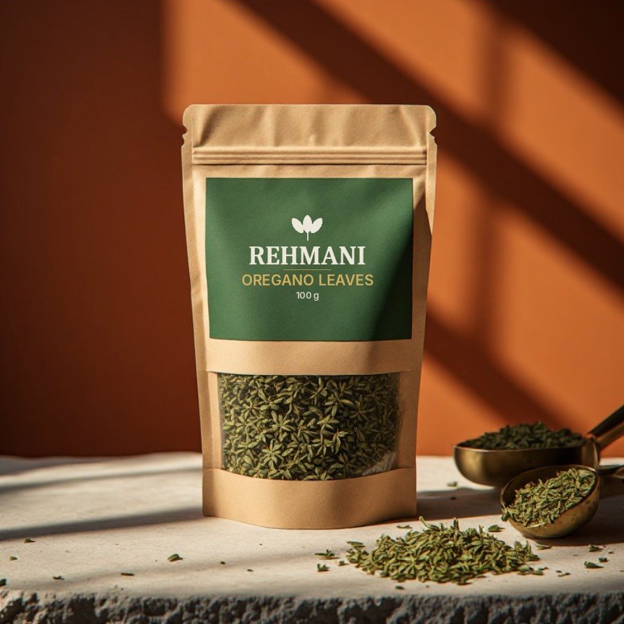 Rehmani Oregano Leaves – 100 g kraft pouch
