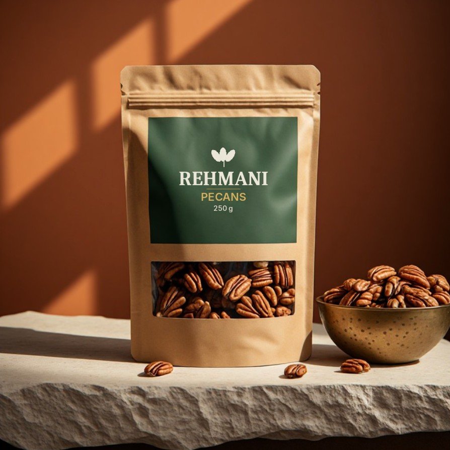 Rehmani Pecans – 250 g kraft pouch