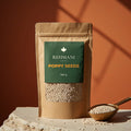 Rehmani Poppy Seeds (Khash khash) 500 g kraft pouch with brass scoop