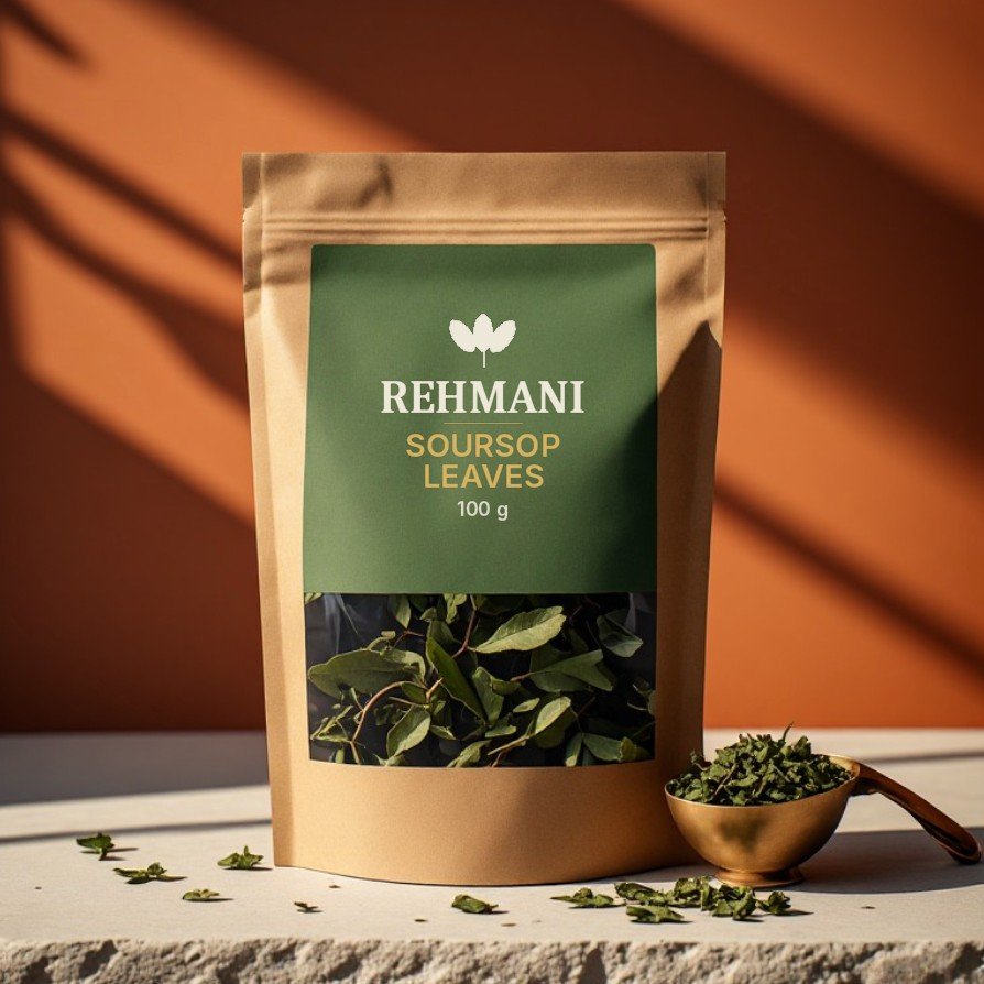 Rehmani Soursop Leaves – 100 g kraft pouch