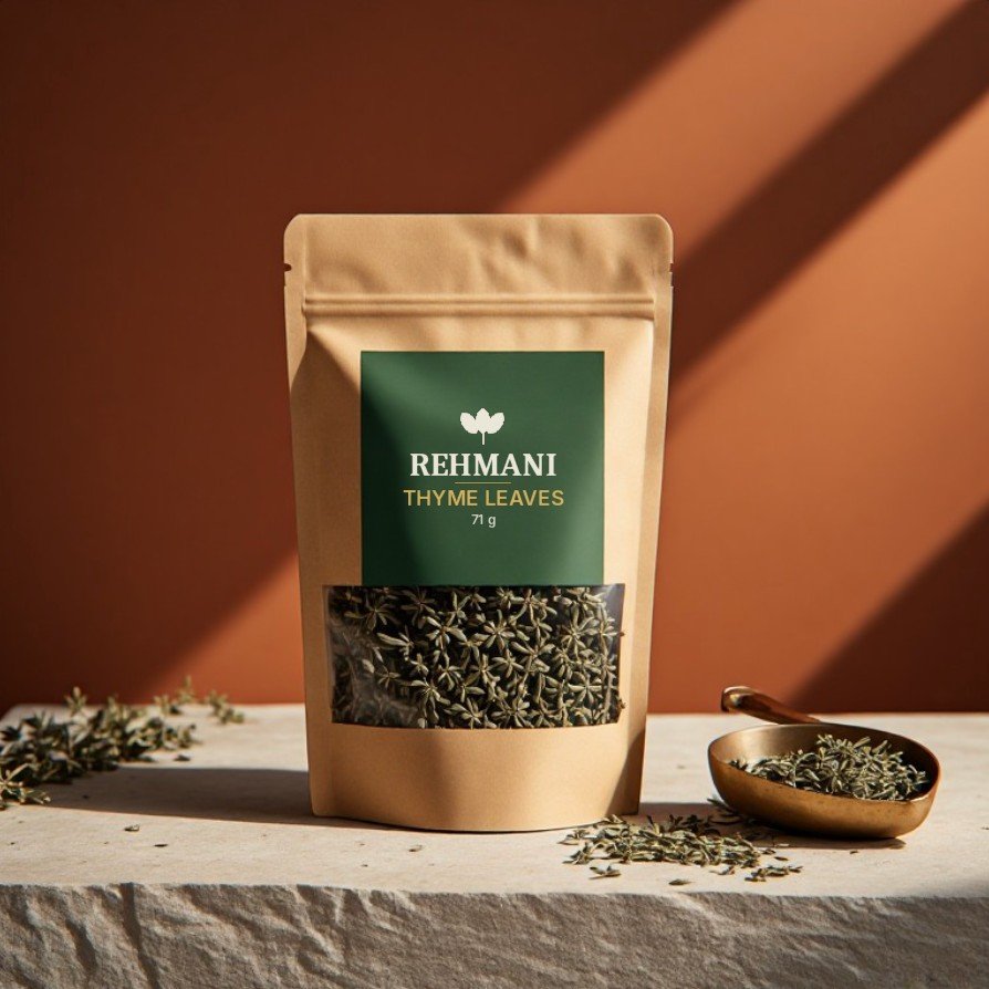 Rehmani Thyme Leaves – 71 g kraft pouch