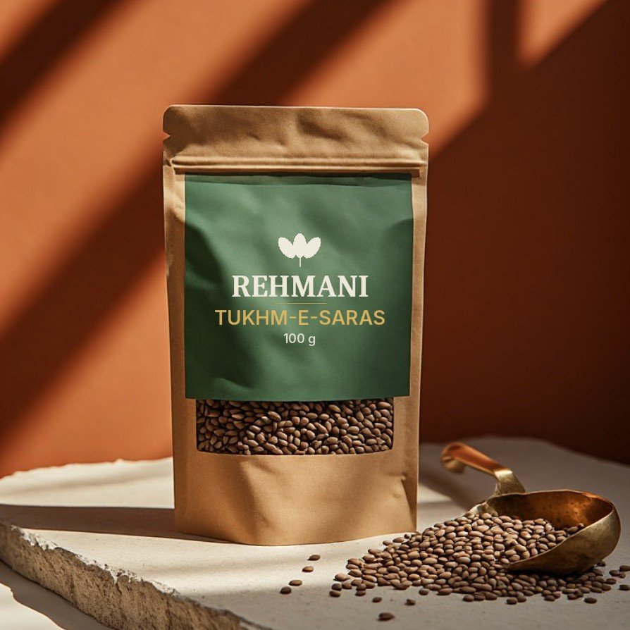 Rehmani Tukhm-e-Saras (Siris Seeds) – 100 g kraft pouch