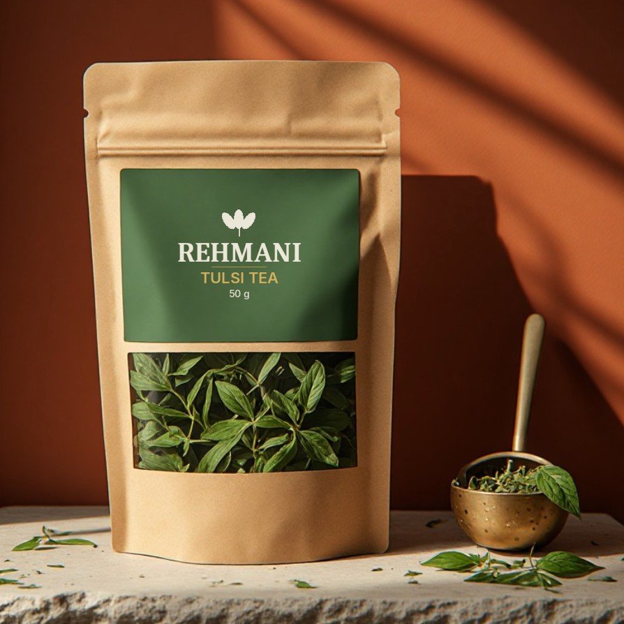 Rehmani Tulsi Tea – 50 g kraft pouch